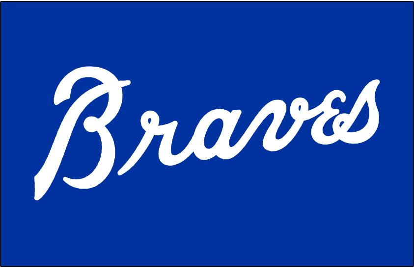 Atlanta Braves 1981-1986 Batting Practice Logo iron on heat transfer